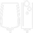Cartridge and bottle icon